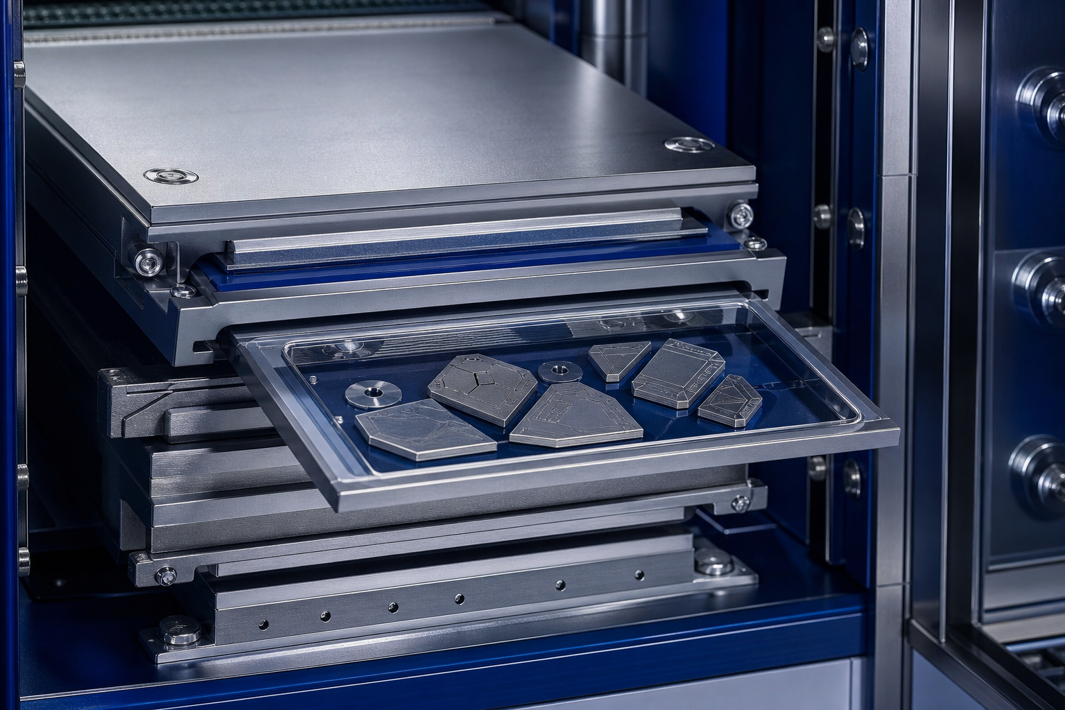 Cold-storage signing hardware with physical key controls